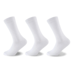 12 Pack Ladies Plain Stretch Cotton Sock - White