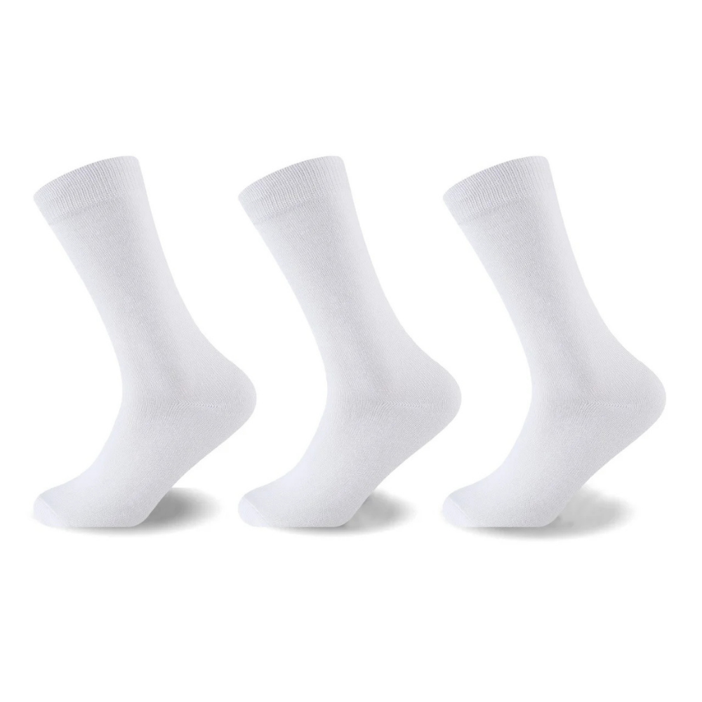14 12 Pack Ladies Plain Stretch Cotton Sock - White