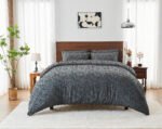 Premium Home Style Duvet Cover Set - Charcoal