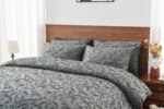 Premium Home Style Duvet Cover Set - Charcoal