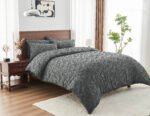 Premium Home Style Duvet Cover Set - Charcoal