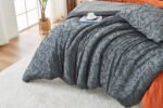 Premium Home Style Duvet Cover Set - Charcoal