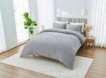 Luxury Coastal Heritage Duvet Cover Set - Grey