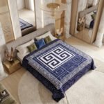 3KG Ultra Warm Reversible Comfort Blanket - Navy