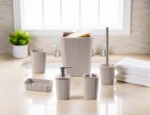 Premium Isla 12 Piece Bathroom Set – Natural