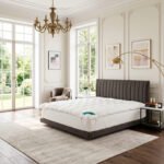 10cm Hypoallergenic Anti Allergy Mattress Topper - White