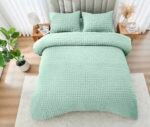 Luxury Coastal Heritage Duvet Cover Set - Sage Green