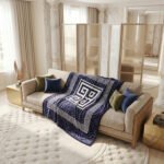 3KG Ultra Warm Reversible Comfort Blanket - Navy