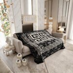 3KG Ultra Warm Reversible Comfort Blanket - Black