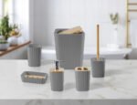 Premium Isla 12 Piece Bathroom Set – Charcoal