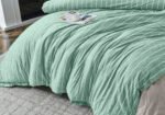 Luxury Wales Style Duvet Cover Set - Sage Green