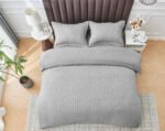Elegant Everyday Duvet Cover Set - Grey