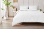 Elegant Everyday Comfort Duvet Cover Set - White
