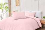 Elegant Everyday Comfort Duvet Cover Set - Pink
