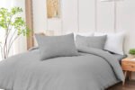 Elegant Everyday Comfort Duvet Cover Set - Grey