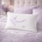 2 Pack Premium Memory Foam Pillows – Lavender