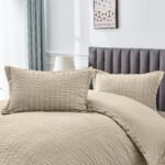 Elegant Everyday Duvet Cover Set - Natural