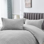 Elegant Everyday Duvet Cover Set - Grey
