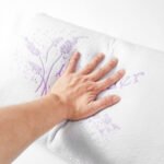 2 Pack Premium Memory Foam Pillows – Lavender