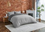 Luxury Wales Style Duvet Cover Set - Charcoal