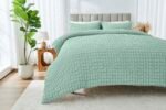 Luxury Coastal Heritage Duvet Cover Set - Sage Green