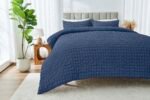 Luxury Coastal Heritage Duvet Cover Set - Navy