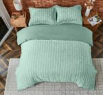 Luxury Wales Style Duvet Cover Set - Sage Green
