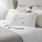 2 Pack Premium Memory Foam Pillows – Lavender