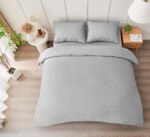 Elegant Everyday Comfort Duvet Cover Set - Grey
