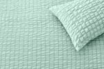 Luxury Coastal Heritage Duvet Cover Set - Sage Green