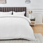 Elegant Everyday Duvet Cover Set - White