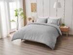 Elegant Everyday Comfort Duvet Cover Set - Grey