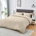Elegant Everyday Duvet Cover Set - Natural