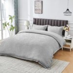 Elegant Everyday Duvet Cover Set - Grey