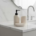 Premium Flynn 3 Piece Bathroom Set - Beige