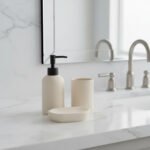 Premium Flynn 3 Piece Bathroom Set - Beige