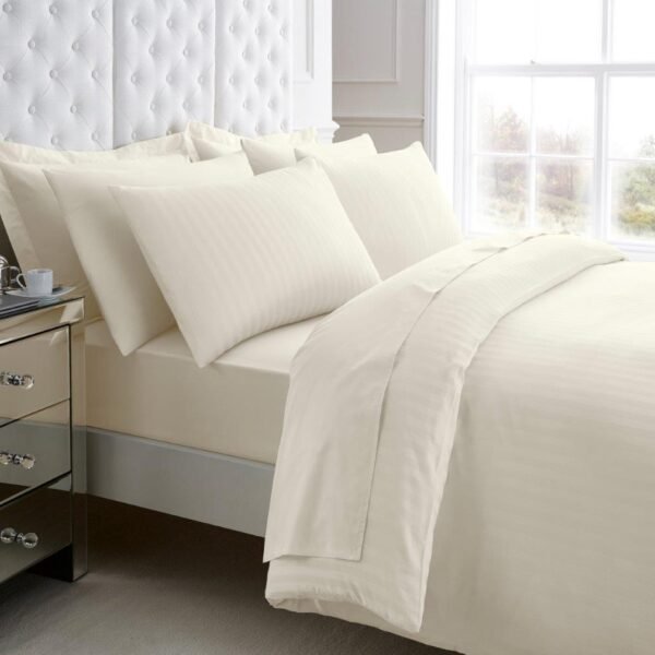 Luxury 200 TC Egyptian Cotton Duvet Cover Set - Mocha