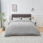 Elegant Everyday Duvet Cover Set - Grey