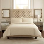 Luxury 200 TC Egyptian Cotton Duvet Cover Set - Mocha
