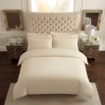 Luxury 200 TC Egyptian Cotton Duvet Cover Set - Mocha