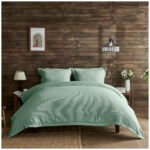 Luxury Soft Touch Duvet Cover Set - Sage Green