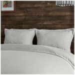 Luxury Soft Touch Duvet Cover Set - Light Grey