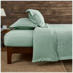 Luxury Soft Touch Duvet Cover Set - Sage Green