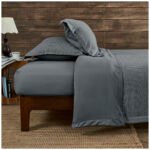 Luxury Soft Touch Duvet Cover Set - Charcoal