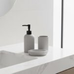 Premium Flynn 3 Piece Bathroom Set - Silver