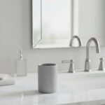 Premium Flynn 3 Piece Bathroom Set - Silver