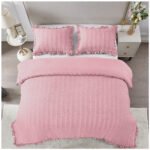 Luxury Smooth Finish Duvet Cover Set - Blush Pink