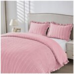 Luxury Smooth Finish Duvet Cover Set - Blush Pink