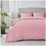 Luxury Smooth Finish Duvet Cover Set - Blush Pink