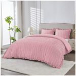 Luxury Smooth Finish Duvet Cover Set - Blush Pink